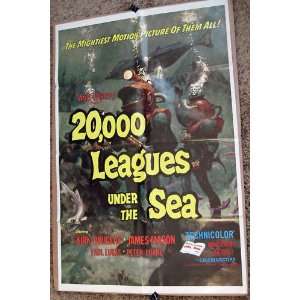   Under the Sea   Jules Verne   Original Movie Poster 