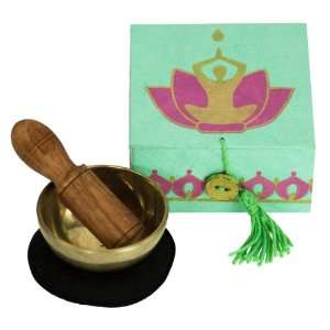  Meditation Bowl Mini, Pink Lotus; 2 dia; 2 3/4 Box 
