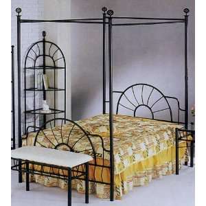    Brand New Sunburst Bedroom QUEEN SIZE Canopy Bed