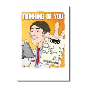  Old Man Receipt Funny Happy Birthday Greeting Card: Office 