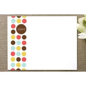  Circle Dot Childrens Personalized Stationery Health 