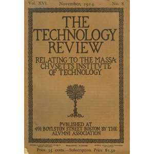  The Technology Review, Relating to the Massachusetts Institute 