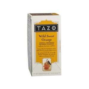Tazo Teas 24 pc. Tea Bags, Wild Sweet Orange.  Grocery 
