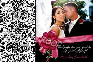 Personalized Photo Wedding Save the Date Thank u MAGNET  