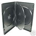 PCS STANDARD BLACK TRIPLE 3 DISC DVD CASES  