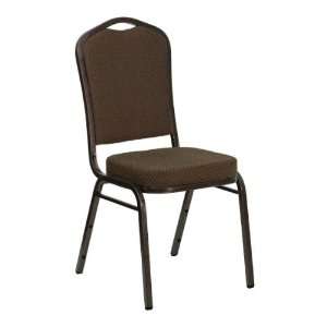  HERCULES Series Crown Back Stacking Banquet Chair with 