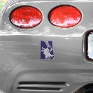  Northwestern Wildcats Team Logo Car Decal Automotive