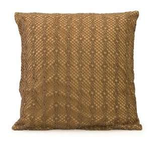    Honeybee Gold Accented decorative throw pillow