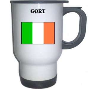  Ireland   GORT White Stainless Steel Mug Everything 