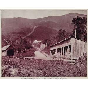  1893 Mount Washington Cog Wheel Railroad NH Print 