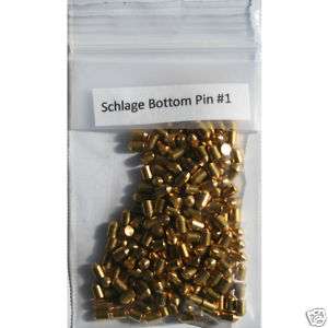 200 Schlage Bottom Pin #0 Rekey Pin Rekeying Pin Kit  