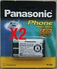 2pcs panasonic hhr p104 phone battery hhrp104 type 29 returns
