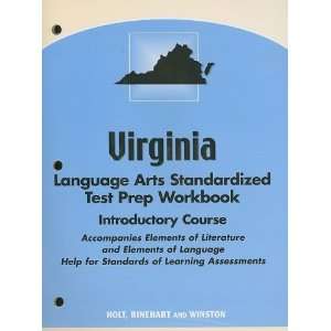   of Literature Virginia (Eolit 2005) (9780030392689) Hrw Books