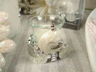 96 Cinderella Carriage Fairy Tale Candle Holders Wedding Favors Table 