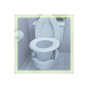 Duromed Universal Plastic Raised Toilet Seat, Raised Toilet Seat, Each