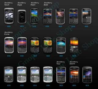 BlackBerry Tour Storm Bold Curve Pearl Manual User guid  