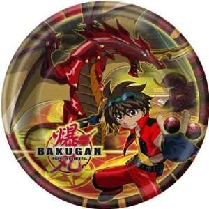  Bakugan Lunch Plates 8ct Toys & Games
