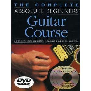   Complete Absolute Beginners Guitar Course (Book/CD/DVD) Movies & TV