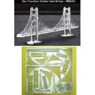 Metal Marvels San Francisco Golden Gate Bridge 3D Laser Cut Models