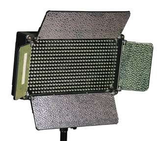 500 LED Video Light Panel KIT x2 With Dimmer AC/DC 12V  