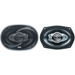 JVC 500 watt 6x9 inch 5 way Coaxial Speakers  Overstock