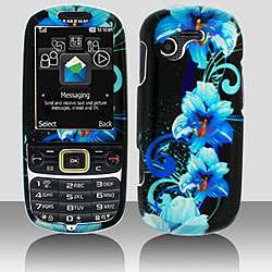 Blue Flower Samsung Gravity 3 Protector Case  Overstock
