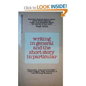 com Writing in general and the short story in particular An informal 