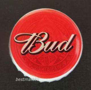 BUD Budweiser Beer Red Used Bottle Cap  