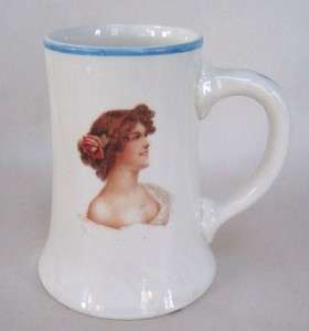 Anchor Pottery Semi Porcelain Victorian Portrait Mug NJ  