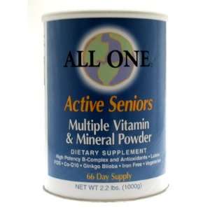 All One Nutritech   Multiple Vitamins & Minerals For Active Seniors 2 