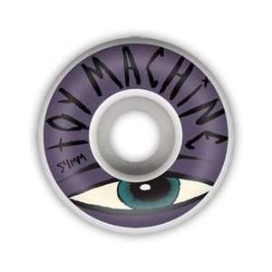 Toy Machine Sect Eye Purple   Set of 4 Wheels (54MM)  