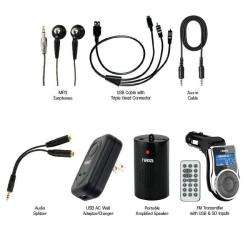   Premium Accessory Kit for iPod iPhone /MP4 Players & Mobile Devices