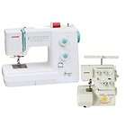 Janome Sewing Machine Sewist 500 + 7034D Serger Package Combo New