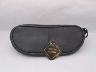 Genuine Leather Eyeglass Case Removable Belt Loop NEW.  