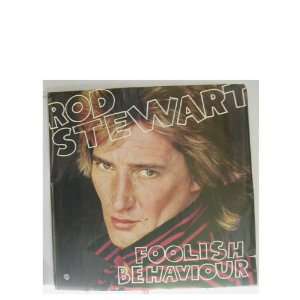 Rod Stewart Promo Poster Foolish Behaviour Face Shot