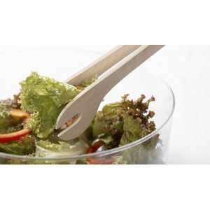  ScanWood Beech Salad Tongs 11.4
