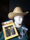 Cowboy hat Plastic Handcuffs  Gun and Holster set