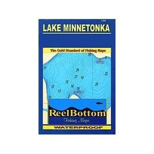    Minnetonka Lake High Definition Fishing Map SonarMaps Books