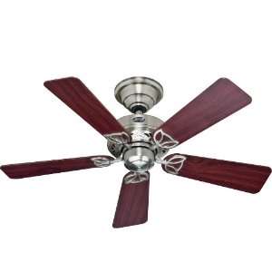 Hunter Fan 28530 Core Ceiling Fans 42 Inch Brushed Nickel with 5 Maple 