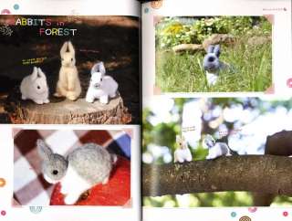 Felting Needle Rabbits   Japanese Craft Book  