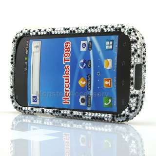 Leopard Bling Hard Case Snap On Cover Samsung Galaxy S2 (T Mobile 