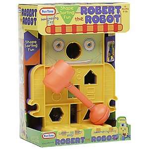 Fun Time Robert the Robot Shape Sorter Toy : Toys & Games : 
