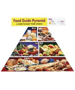 Food Guide Pyramid Bulletin Board Set, 27x34 (Each)   