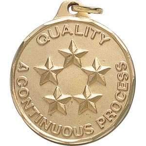   Inch Gold Quality   A Continuous Process Medal