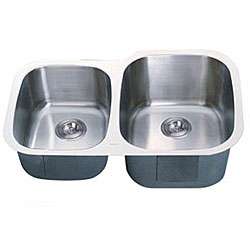 Undermount Stainless Steel Double Bowl Sink  