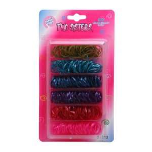  Two Sisters 500 Pcs Rubber Bands Assorted Colors Case Pack 