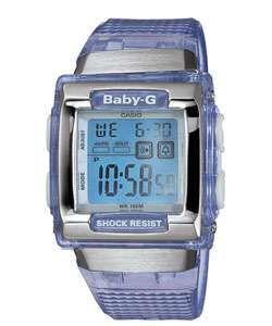 Casio Baby G Purple Womens Square Faced Watch  Overstock