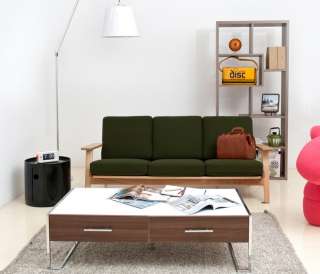 Modern Contemporary 2 Drawer Coffee Table  
