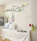 CHERRY BLOSSOM Tree Adhesive Removable Wall Decor Accents Sticker 