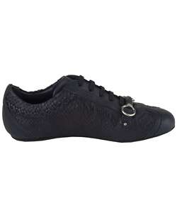 Christian Dior My Dior Blue Snakeskin Sneakers  